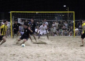 Municipal de Beach Soccer de Penha começa neste final de semana (30 e 31)