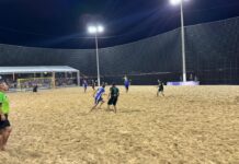 Catarinense de Beach Soccer define seus campeões neste final de semana