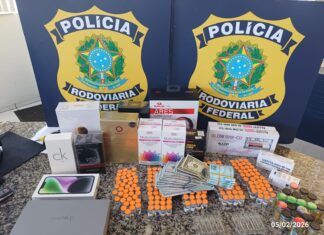 Carga ilegal de anabolizantes e remédios para emagrecer é apreendida em Joinville