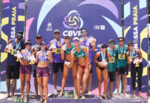 Navegantes coroa campeões da primeira etapa do Circuito Brasileiro de Vôlei de Praia