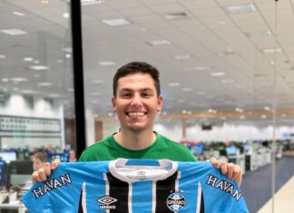 Havan é a nova patrocinadora do Grêmio