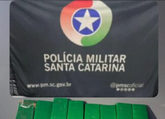 Polícia Militar apreende 36 kg de maconha e prende suspeito por tráfico em Barra Velha