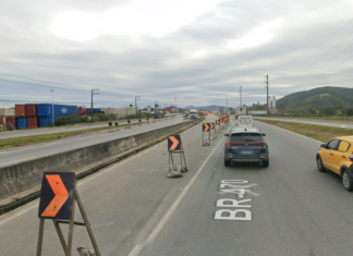 DNIT alerta para alteração no tráfego da BR-470 em Navegantes