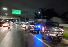 PRF detém motoristas que disputavam racha sob chuva na Grande Florianópolis