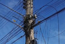 Barra Velha se prepara para o primeiro mutirão de limpeza dos fios de telecomunicações