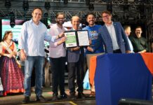 Governador autoriza R$ 40 milhões para o Pronampe Aquicultura e Pesca, durante abertura da Festa Nacional do Marisco