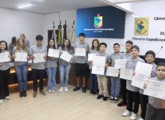 Vereadores Mirins são diplomados em solenidade oficial
