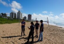 Balneário Piçarras inicia diagnóstico dos usos atuais e planeja a criação de grandes núcleos de esporte na faixa de areia