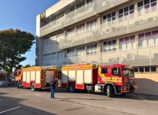 Gabinete do prefeito de Itajaí é atingido por incêndio