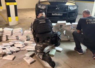 Polícia Federal e Polícia Militar apreendem 171 kg de cocaína em Santa Catarina