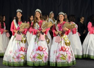 Candidata do Brilhante I é eleita Rainha da 40ª Festa Nacional do Colono de Itajaí
