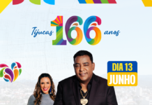 Tijucas celebra 166 anos com show nacional do Raça Negra