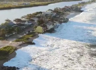 Epagri/Ciram emite aviso de maré alta e risco de alagamentos costeiros em Barra Velha e litoral de SC
