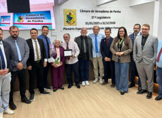Dona Veva recebe Moção de Aplausos da Câmara de Vereadores de Penha