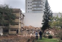 Defesa Civil de Itajaí desinterdita área do Edifício Irajá