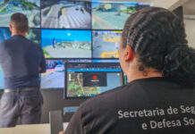 Navegantes adere a sistema de reconhecimento facial e integra rede estadual de segurança