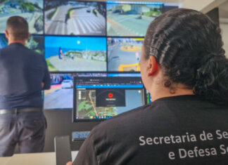Navegantes adere a sistema de reconhecimento facial e integra rede estadual de segurança