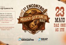 Agropescarte vai promover 1º Encontro de Música Sertaneja Raíz em Navegantes
