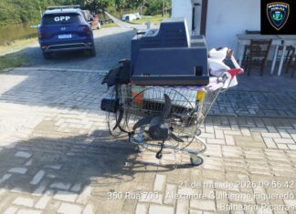 Ação integrada resulta na prisão de dois suspeitos por furto em Balneário Piçarras