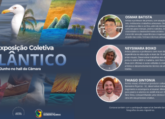Exposição “Atlântico” destaca a relação entre arte e meio ambiente em Balneário Piçarras