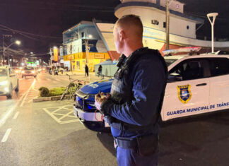 Guarda Municipal de Trânsito amplia atendimento até a meia-noite em Navegantes