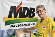 João Matos é eleito presidente do MDB de Navegantes em convenção municipal