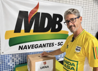 João Matos é eleito presidente do MDB de Navegantes em convenção municipal