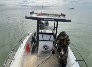 Polícia Militar Ambiental intensifica fiscalização da safra da tainha no Litoral Norte de Santa Catarina
