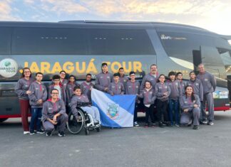 Equipe do Paradesporto Escolar de Barra Velha embarca para Videira para disputar o PARAJESC 2026