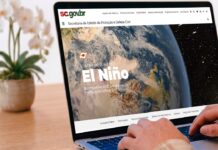 Defesa Civil de Santa Catarina lança página especial com informações e orientações sobre o fenômeno El Niño