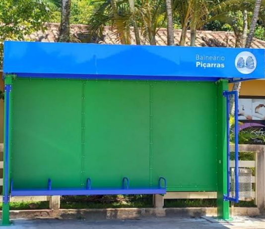 Balneário Piçarras abre licitação de R$ 2 milhões para instalar 70 novos abrigos de ônibus