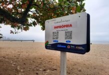 Dois pontos da orla de Balneário Piçarras ficam impróprios após fortes chuvas