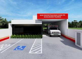 Assinada ordem de serviço para construção de nova base descentralizada do SAMU em Balneário Piçarras