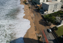 Maré alta pode provocar alagamentos costeiros e avanço do mar no litoral de Santa Catarina até sábado
