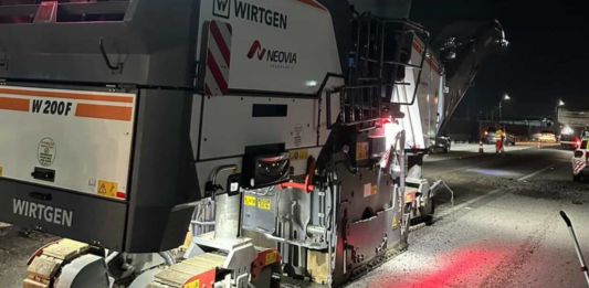 Arteris Litoral Sul realiza obras de pavimentação na BR-101, em Navegantes e Balneário Piçarras