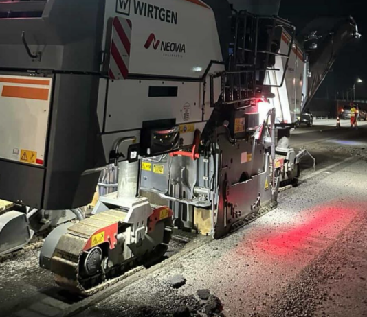 Arteris Litoral Sul realiza obras de pavimentação na BR-101, em Navegantes e Balneário Piçarras