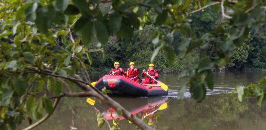 Corpo de Bombeiros Militar realiza simulado de busca e resgate em inundação e enxurrada em Itajaí