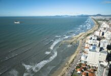 Mais de 30% das obras de alargamento da Praia do Gravatá foram concluídas em apenas três dias