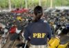 PRF promove leilão de centenas de veículos apreendidos ou abandonados em rodovias federais de SC