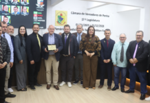 Câmara de Penha concede Moção de Aplauso à Hugo Loth