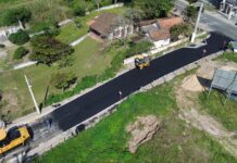 Pavimentação avança nas descidas de praia do Itacolomi em Balneário Piçarras