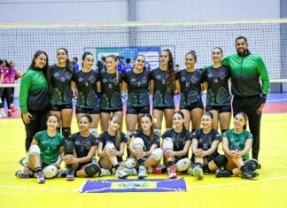 Vôlei feminino de Balneário Piçarras é campeão da fase microrregional da Olesc 2026