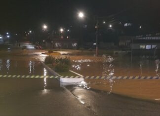 Sobe para seis o número de municípios catarinenses em situação de emergência após temporais