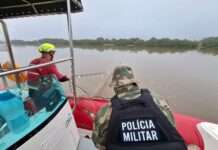 Operação conjunta apreende redes de pesca irregulares na Laguna de Barra Velha