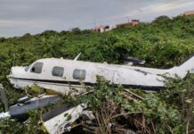 Queda de aeronave em Navegantes deixa dois feridos graves; vítimas são encaminhadas ao hospital