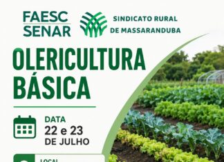 São João do Itaperiú abre inscrições para curso gratuito de Olericultura