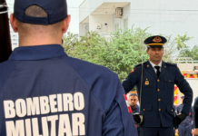 Novo comandante assume o 2º Pelotão do Corpo de Bombeiros em Balneário Piçarras