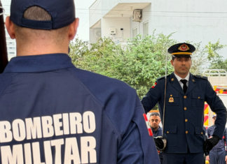 Novo comandante assume o 2º Pelotão do Corpo de Bombeiros em Balneário Piçarras