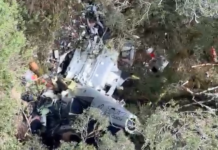 Helicóptero com cantor Rick é encontrado na Serra de SC; cinco pessoas morreram