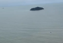 Helicóptero da Havan sobrevoa litoral de Santa Catarina para auxiliar nas buscas por menino desaparecido em Piçarras